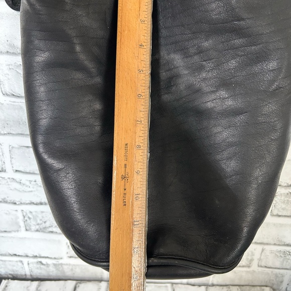 Vintage Coach Legacy Hobo 1991 Black Leather Crossbody large - Picture 6 of 16